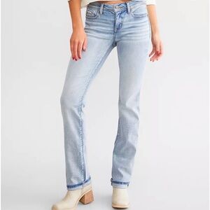 Buckle Black Light Blue Women's Jeans
